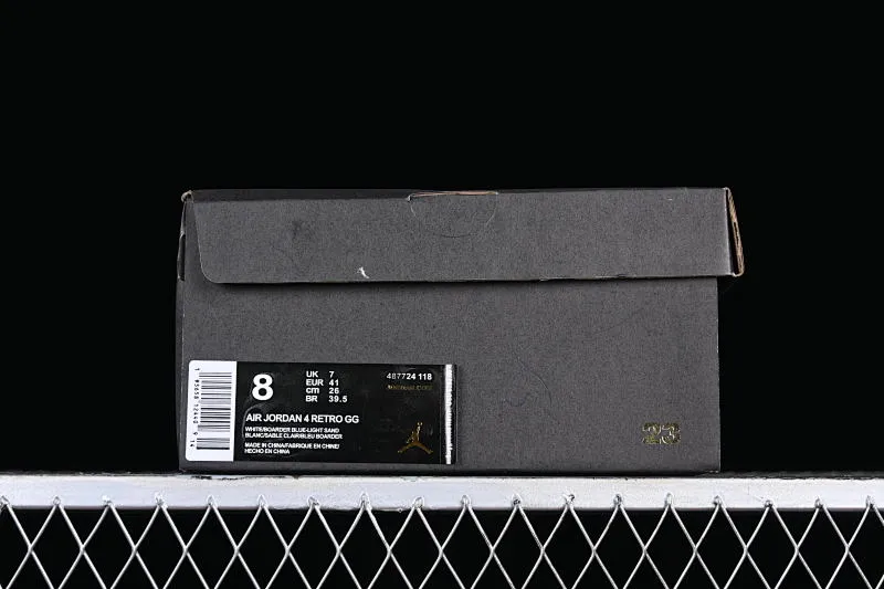 All categories Air Jordan Jordan series basketball shoes Air Jordan 4 Air Jordan 4 Retro "Linen" AJ4 Joe 4 sand color basketball shoes 487724-118